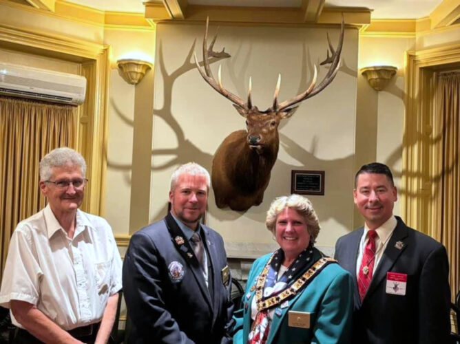 District VP visits Bellefonte Elks